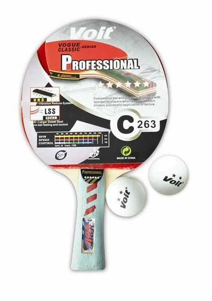 Voit Professional 6 Star Pinpon Raketi