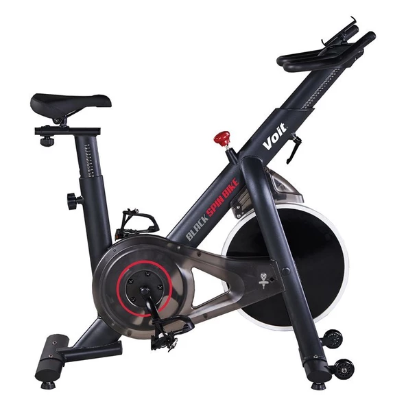 Voit Black Spin Bike - 1VTBSBLACK