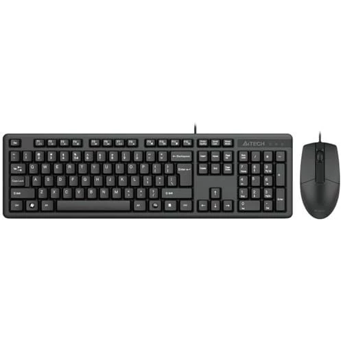 A4 Tech KK-3330 Q Klavye Mouse Set MM Siyah