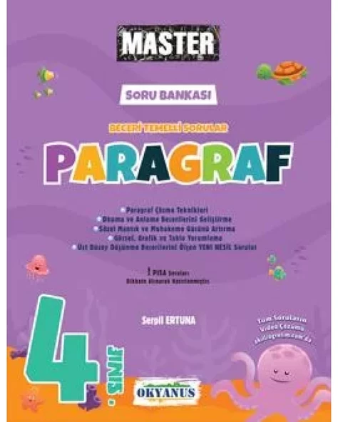 4. Sınıf Master Paragraf Soru Bankası