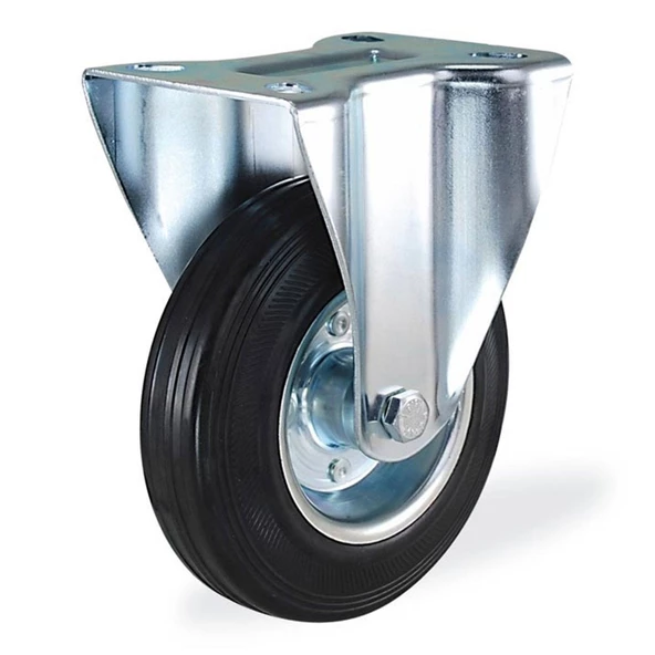 Kama Tablalı 100x30 mm Teker Poliamid Burçlu Ağır Yük Tekeri - 2