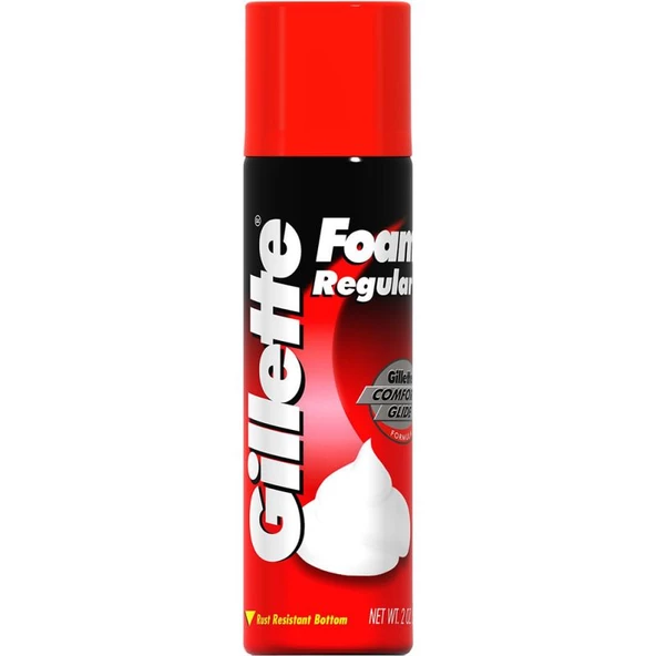 Gillette Regular Traş Köpüğü 56GR Seyahat Boyu