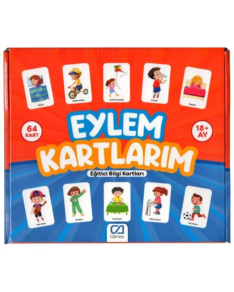 Eylem Kartlarım Eğitici Bilgi Kartları 5174