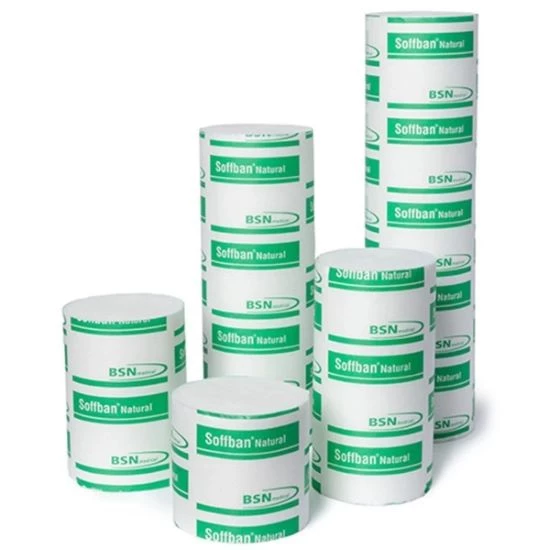 Soffban Natural Alçı Altı ve Lenf Ödem Bandajı Pamuğu 20cm x 2,7m - 3
