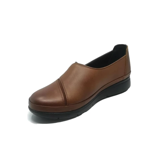 Janestt Kadın Deri Casual Ortapedik Taban Ayakkabı 266-4505 - 7