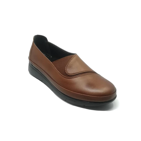 Janestt Kadın Deri Casual Ortapedik Taban Ayakkabı 266-4505 - 5