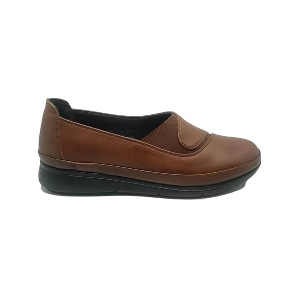 Janestt Kadın Deri Casual Ortapedik Taban Ayakkabı 266-4505 - 6