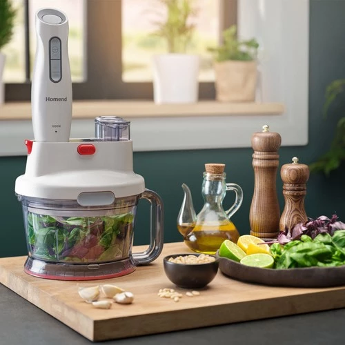 Homend Functional 2804H Mutfak Robotu Bulut Kremi - 3