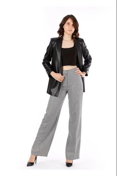 Modatalika Kadın Suni Deri Ceket - 5