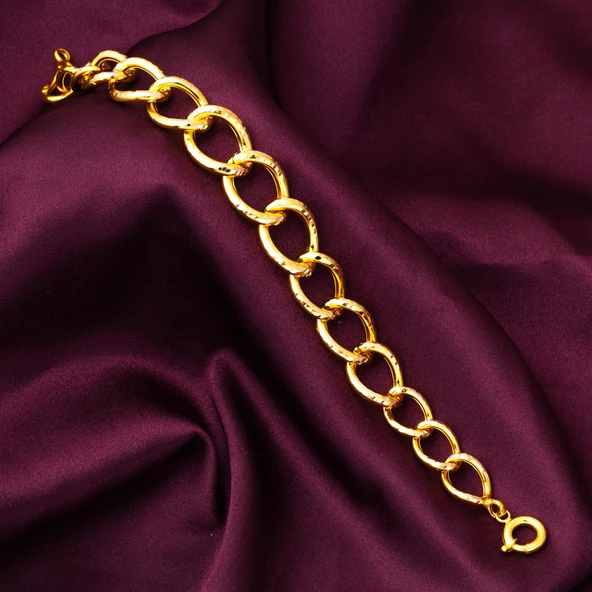 Uzay Yolu 14 Ayar Altın Bileklik - Resim 5