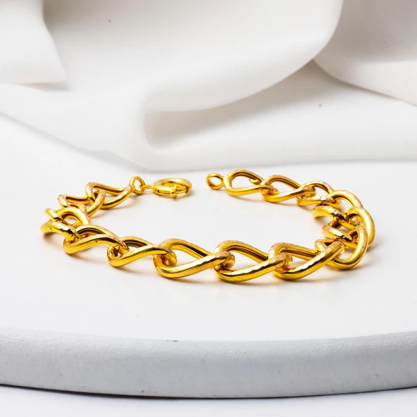 Uzay Yolu 14 Ayar Altın Bileklik - Resim 3