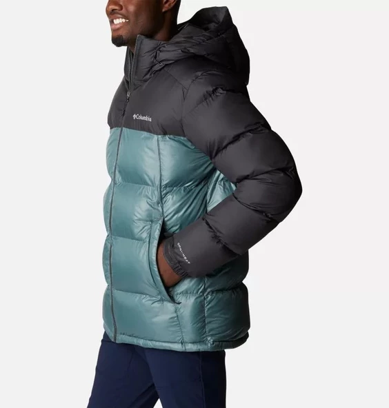 Columbia Pıke Lake Hooded Jacket Erkek Mont Yeşil WO0020-346 - 3