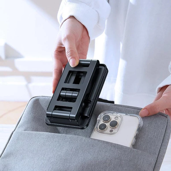 Joyroom İphone MagSafe Iphone Için Manyetik Şarj Yerleştirme Özellikli Stand - 6