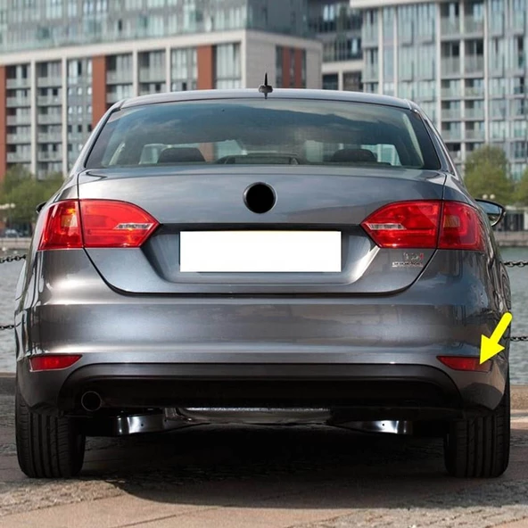 VW Jetta 2011-2014 Sağ Arka Tampon Alt Köşe Reflektörü 5C6945106A