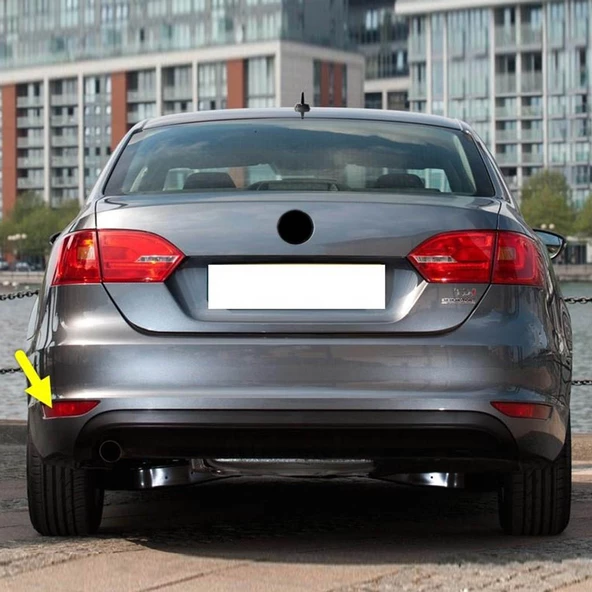VW Jetta 2011-2014 Sol Arka Tampon Alt Köşe Reflektörü 5C6945105A ürün görseli 1