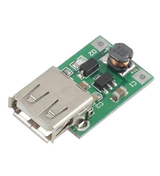 Voltaj Yükseltici Regülatör Kartı 5V 1200 mA USB Çıkışlı Step Up ürün görseli