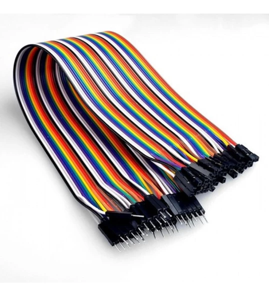 30cm 40 Pin Dişi Erkek Dupont Kablo Breadboard Jumper - Resim 2