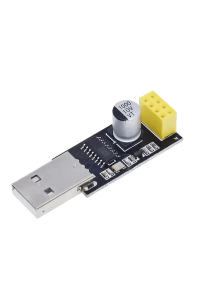 ESP8266 ESP-01 Modulü İçin Pc Usb Bağlantı Ayar Adaptörü CH340