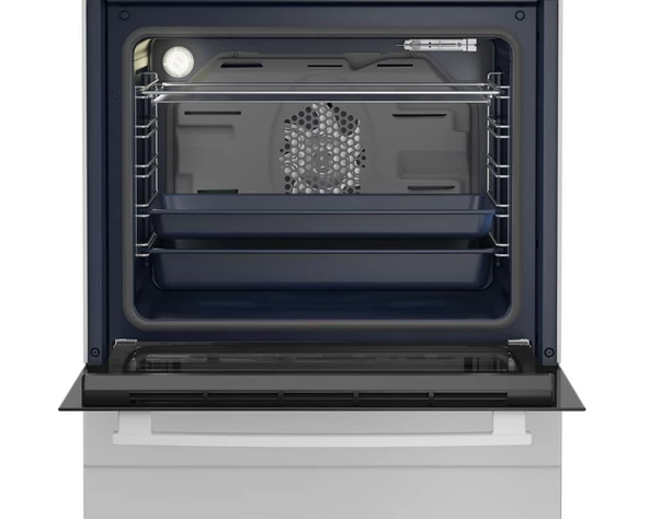 Arçelik F 8541 LEBB Beyaz Ocaklı Fırın - 5