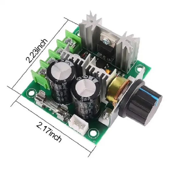10A 40V DC Motor Hız Kontrol Sürücü Devresi PWM Motor Kontrol - Resim 8