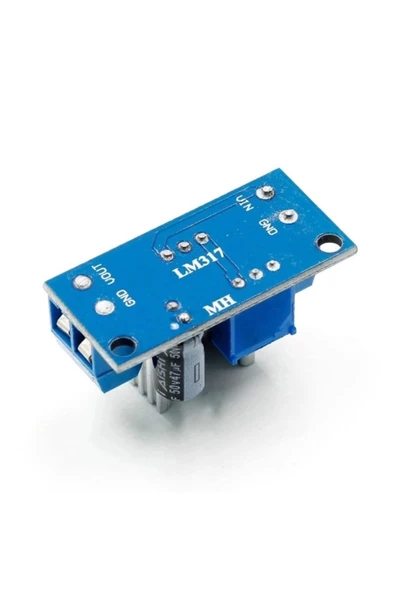 LM317 DC-DC Voltaj Düşürücü Regülatör Modülü - Resim 2