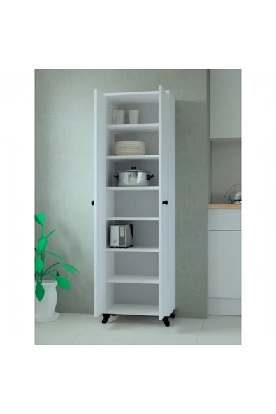 Mobilique Çok Amaçlı Gözde Banyo Dolabı Yedi Raflı - 3