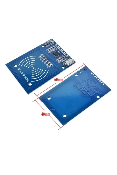 RC522 RFID NFC Kiti - RC522 RFID NFC Modülü, Kart ve Anahtarlık - 6