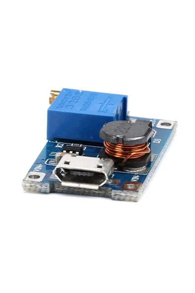 2A Boost Modül Micro Usb Voltaj Yükseltici Ayarlanabilir MT3608 - Resim 6