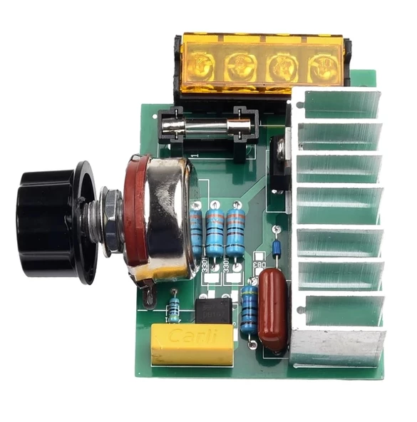 AC 220V 4000W Dimmer Motor Hız Kontrol Devresi Dimmer - Resim 5