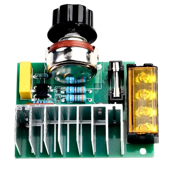 AC 220V 4000W Dimmer Motor Hız Kontrol Devresi Dimmer - Resim 4