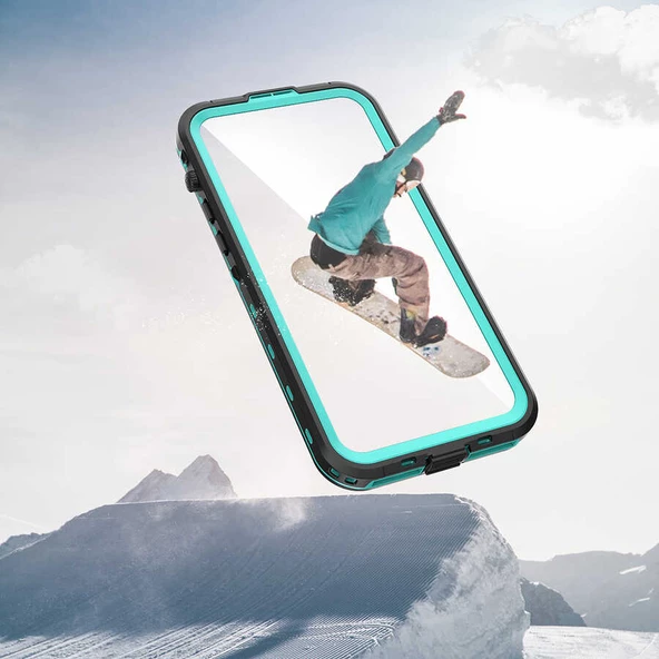 Apple iPhone 14 Pro Max Kılıf 1-1 Su Geçirmez Kılıf - 9