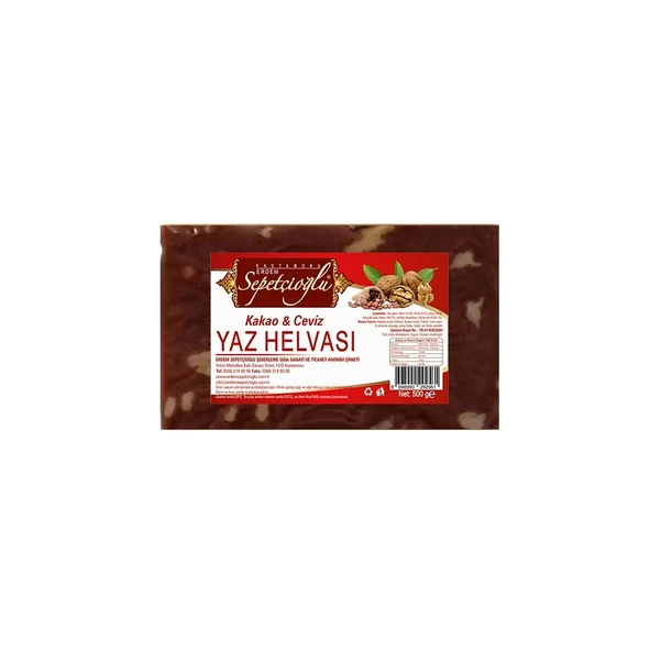 Kakao - Ceviz Yaz Helvası 500G