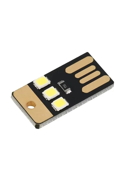 Usb Led Lamba Modülü Mini Çok İnce Led Işık Kamp Gece Lambası - 5