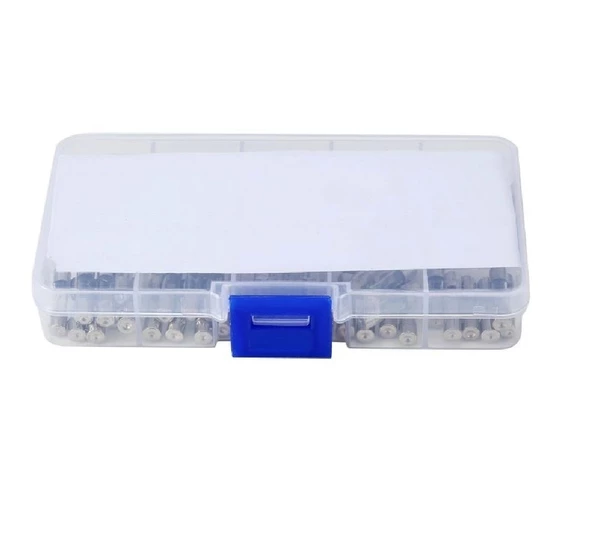 100 Adet 5x20mm Tüp Sigorta - Cam Sigorta Seti - Kutulu - Resim 3