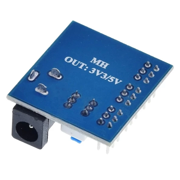 12V Giriş 3.3V - 5V - 12V Çoklu Çıkışlı Regülatör Kartı - Resim 5