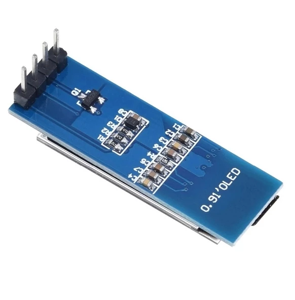 128x32 Oled Lcd Ekran 0.91 Inch - Beyaz (Arduino Uyumlu) - Resim 3