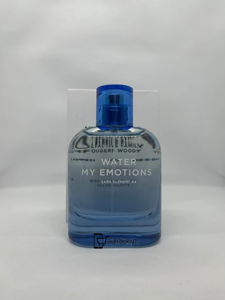 ZARA WATER MY EMOTIONS 80 ML EDT ERKEK PARFÜM  İNDİRİMSEHRİ