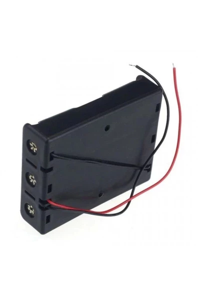 18650 Piller için 3 lü Şarj Yuvası - Pil Yuvası - Seri Bağlı - Resim 5