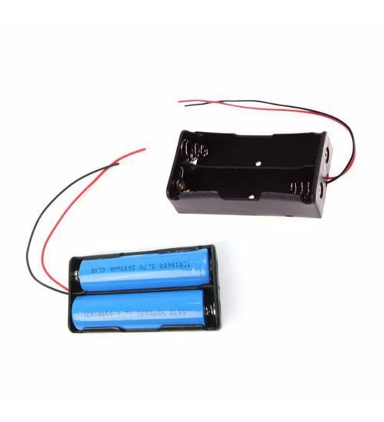 18650 Pil Yuvası 2li ürün görseli