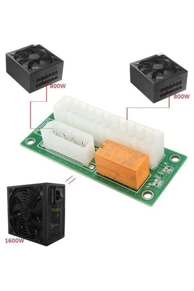 ADD2PSU POWER BİRLEŞTİRİCİ ETH BTC ZEC DASH MADENCİLİK ürün görseli