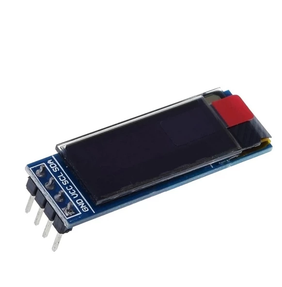 128x32 Oled Lcd Ekran 0.91 Inch - Mavi (Arduino Uyumlu) - Resim 2