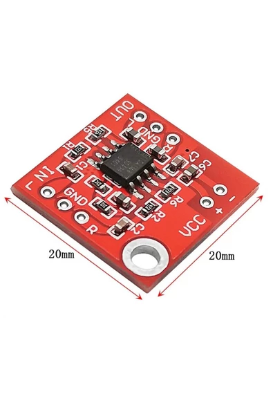 TDA1308 Stereo Kulaklık Amplifikatörü Devre Kartı Modülü - Resim 4