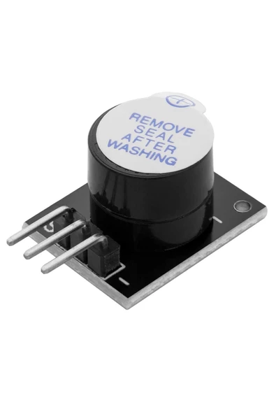 Aktif Buzzer Ses Modülü Arduino 5VDC 30mA 85Dba 10cm - Resim 2