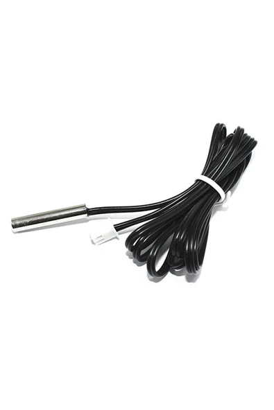 Kablolu Su Geçirmez 10K NTC Isı Sıcaklık Sensörü 100CM - Resim 3