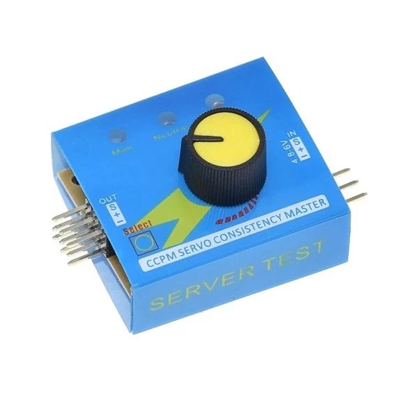 SERVO MOTOR TESTER (3 Kanal Dijital Multi Servo ESC test cihazı) - Resim 3