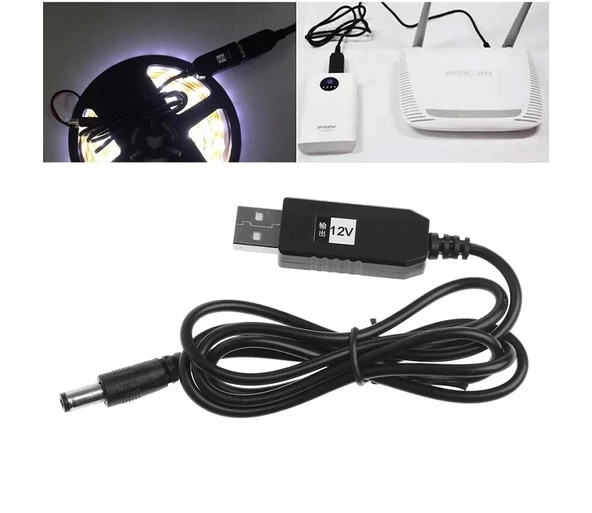 USB-Barrel Jack Voltaj Yükseltici (Giriş 5V, Çıkış 12V) - Resim 7