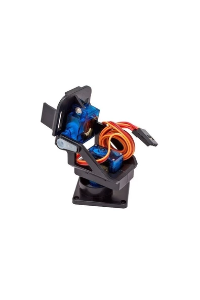 Pan Tilt 2 Eksen SG90 Servo Motor PT PTZ FPV Haraket Edebilir - Resim 3