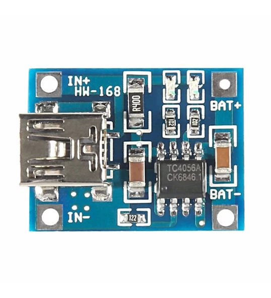 TP4056 Pil Şarj Modülü Mini USB Arduino Raspberry PIC - Resim 3