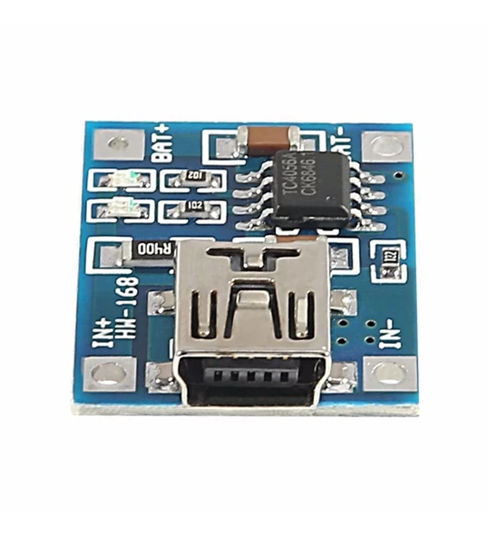 TP4056 Pil Şarj Modülü Mini USB Arduino Raspberry PIC - Resim 4