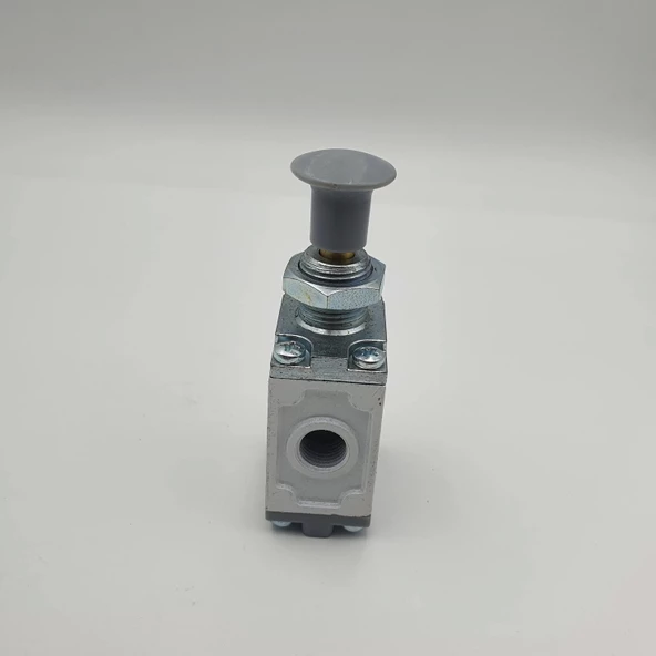 Pnömatik Valf Ventil Çekmeli 1/4 - 3/2 - Resim 3